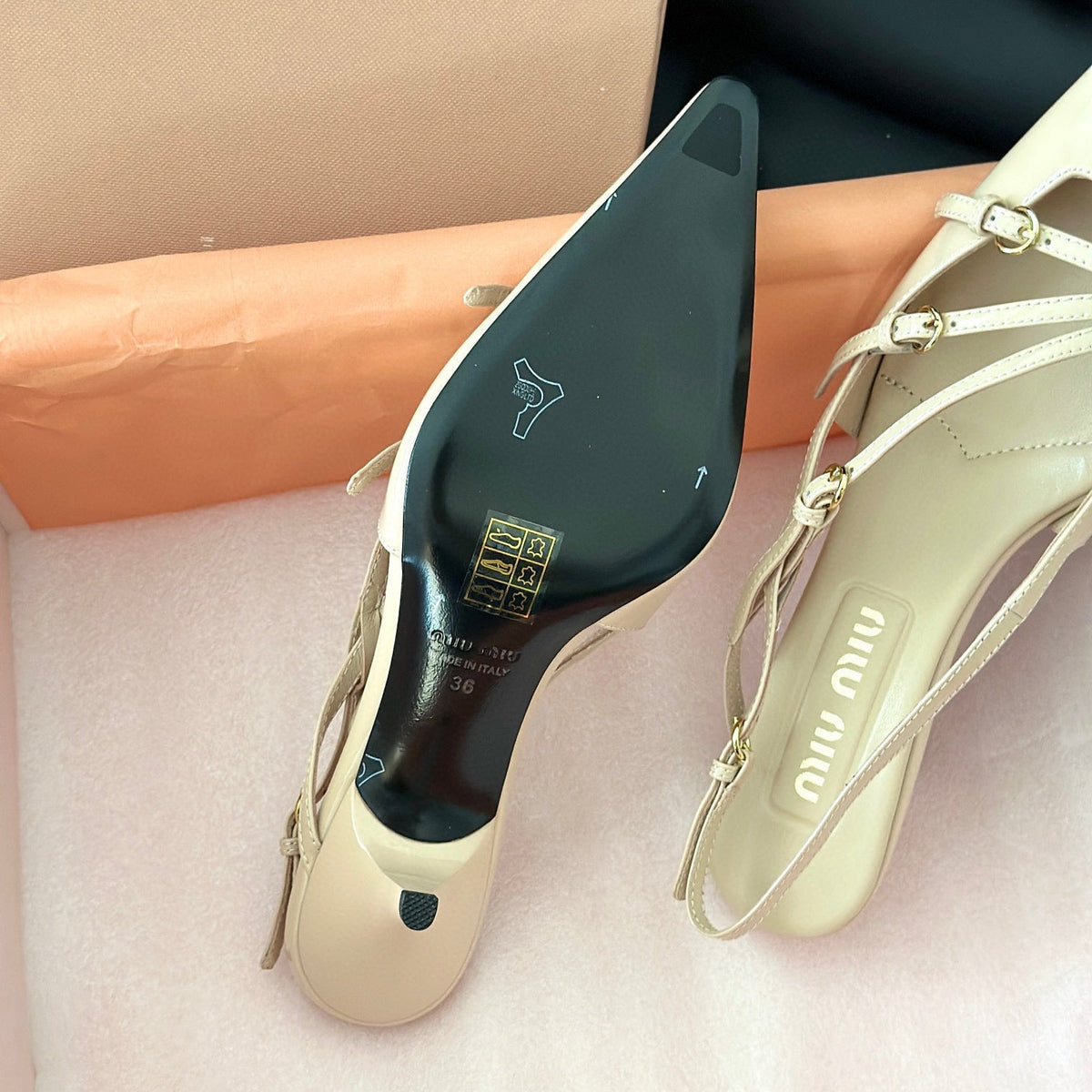 Shoes- Miu M Heels Luxury Lifestyle Designer Footwear