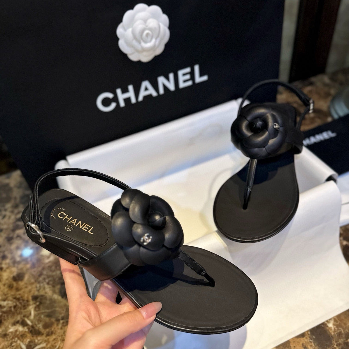 Chanel Shoes- Chanel Sandals Luxury Lifestyle Designer Footwear