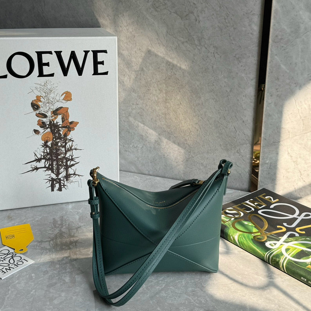 Bags- Loew Puzzle Fold Pouch Premium Designer Shoulder Bag