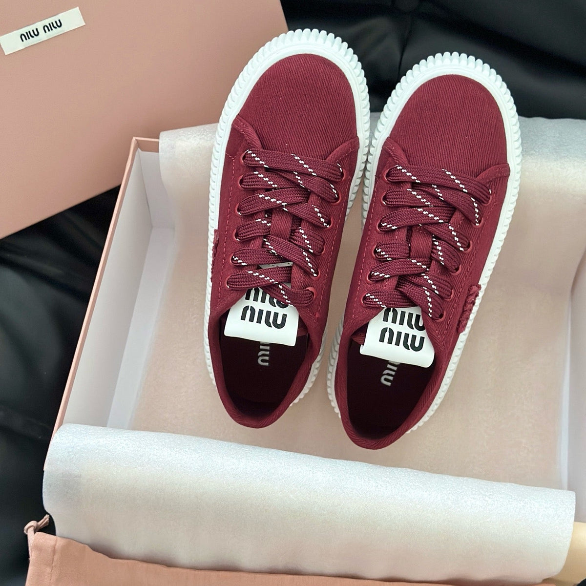 Shoes- Miu M Trainers Premium Designer Casual Shoes
