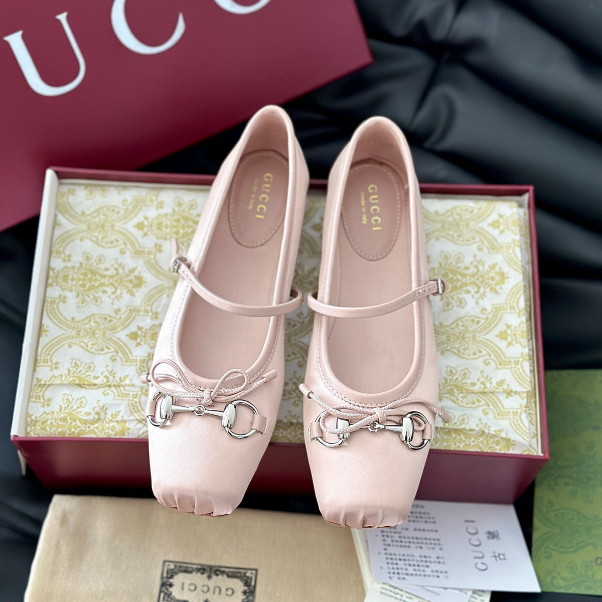 Gucci Shoes- Gucci Ballet Flats Luxury Lifestyle Designer Footwear