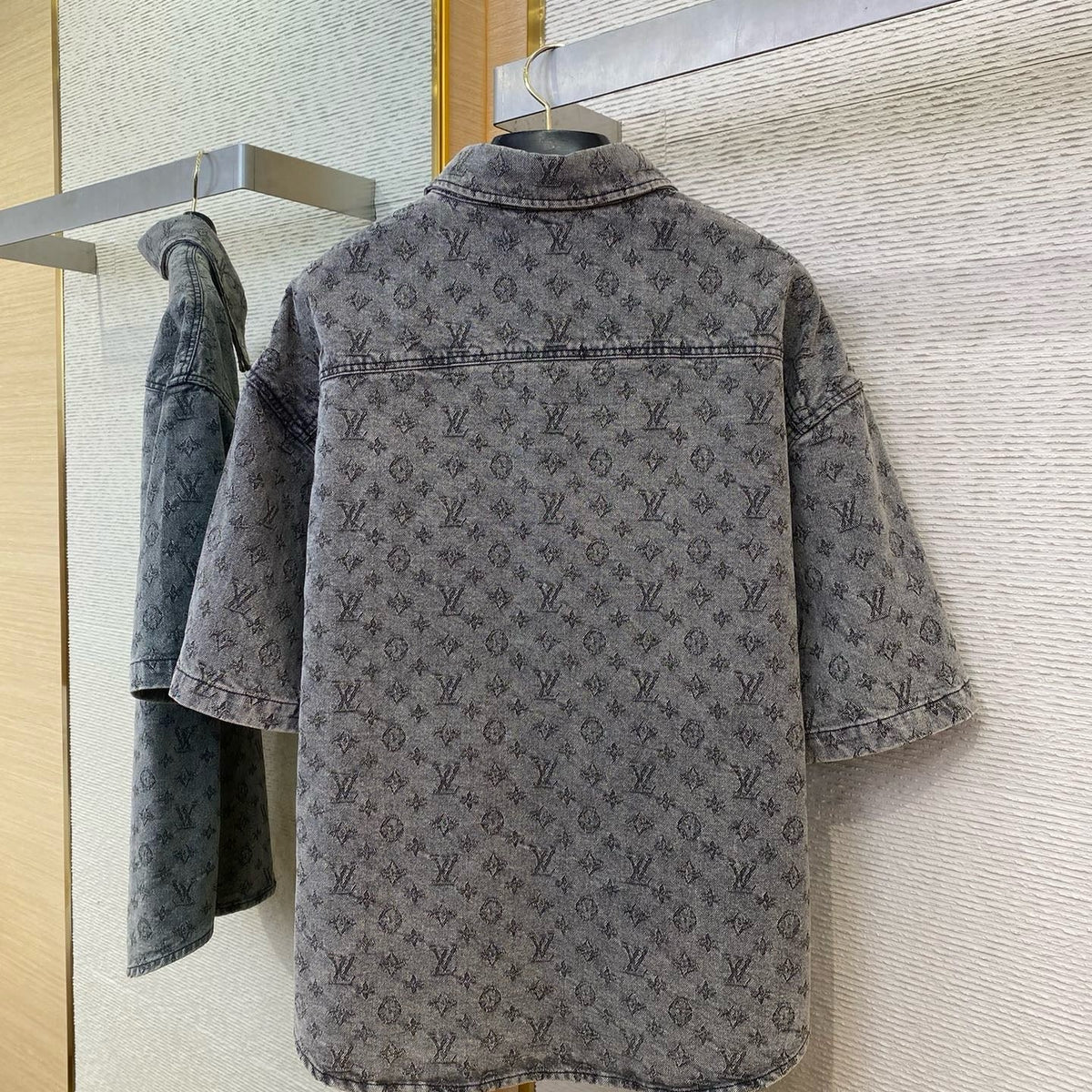 Louis Vuitton Tops- Louis Vuitton Lou Denim Shirt Elegant Everyday Designer Top