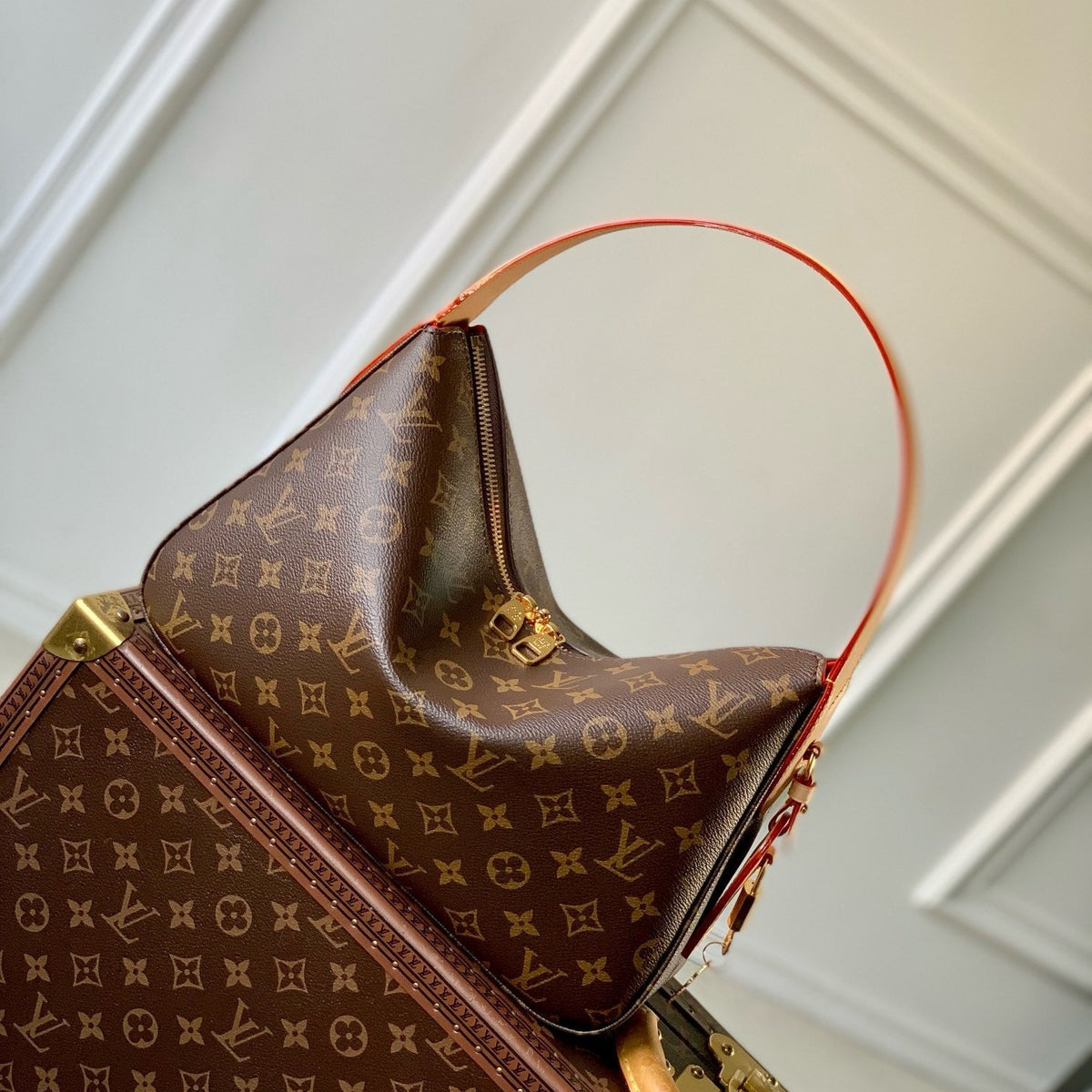 Louis Vuitton Bags- Louis Vuitton Lou Slouchy Pm Bag Elegant Everyday Designer Handbag