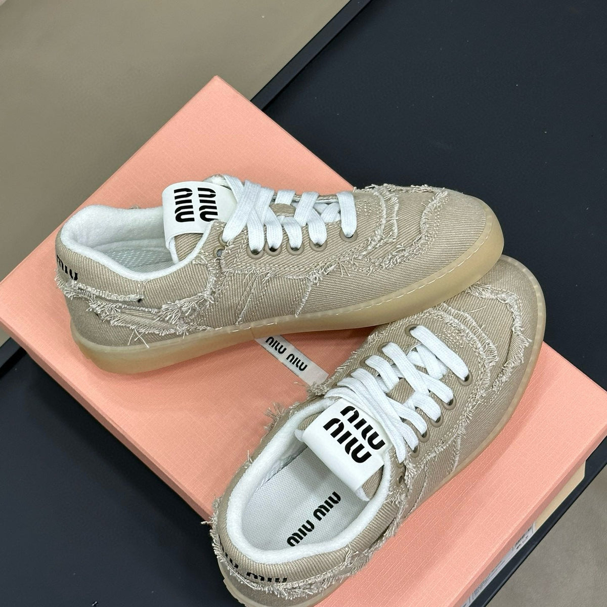 Shoes- Miu M Trainers Comfortable Everyday Designer Shoes