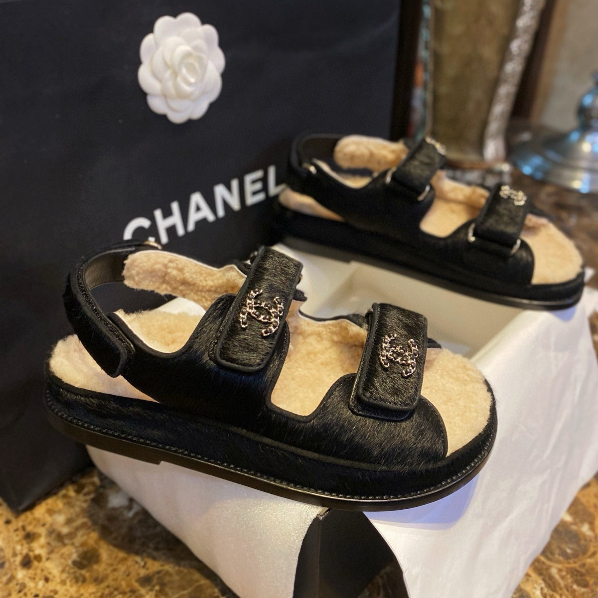 Chanel Shoes- Chanel Sandals Comfortable Everyday Designer Shoes
