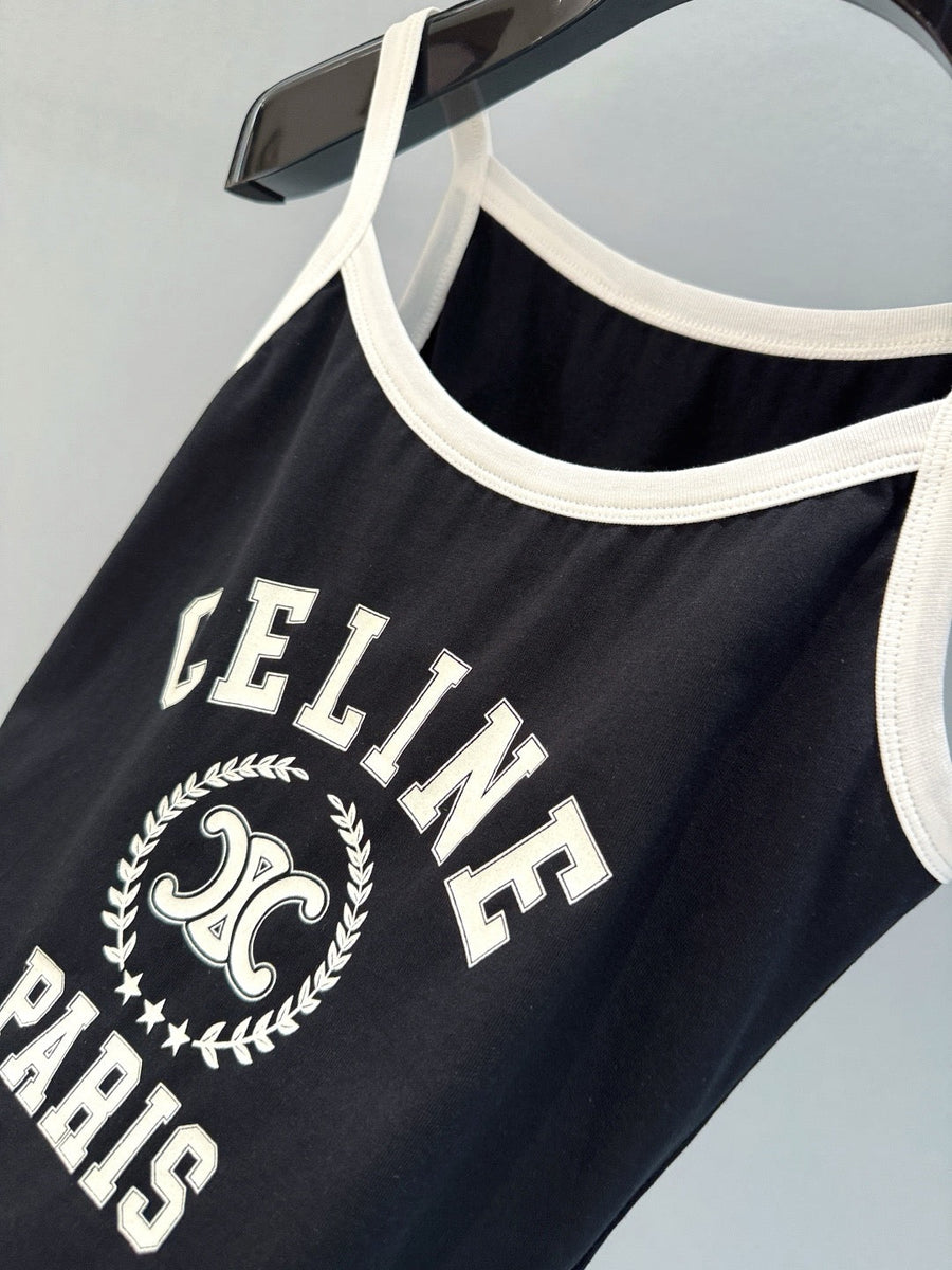 Tops- Cel Tank Top Premium Designer Casual Top