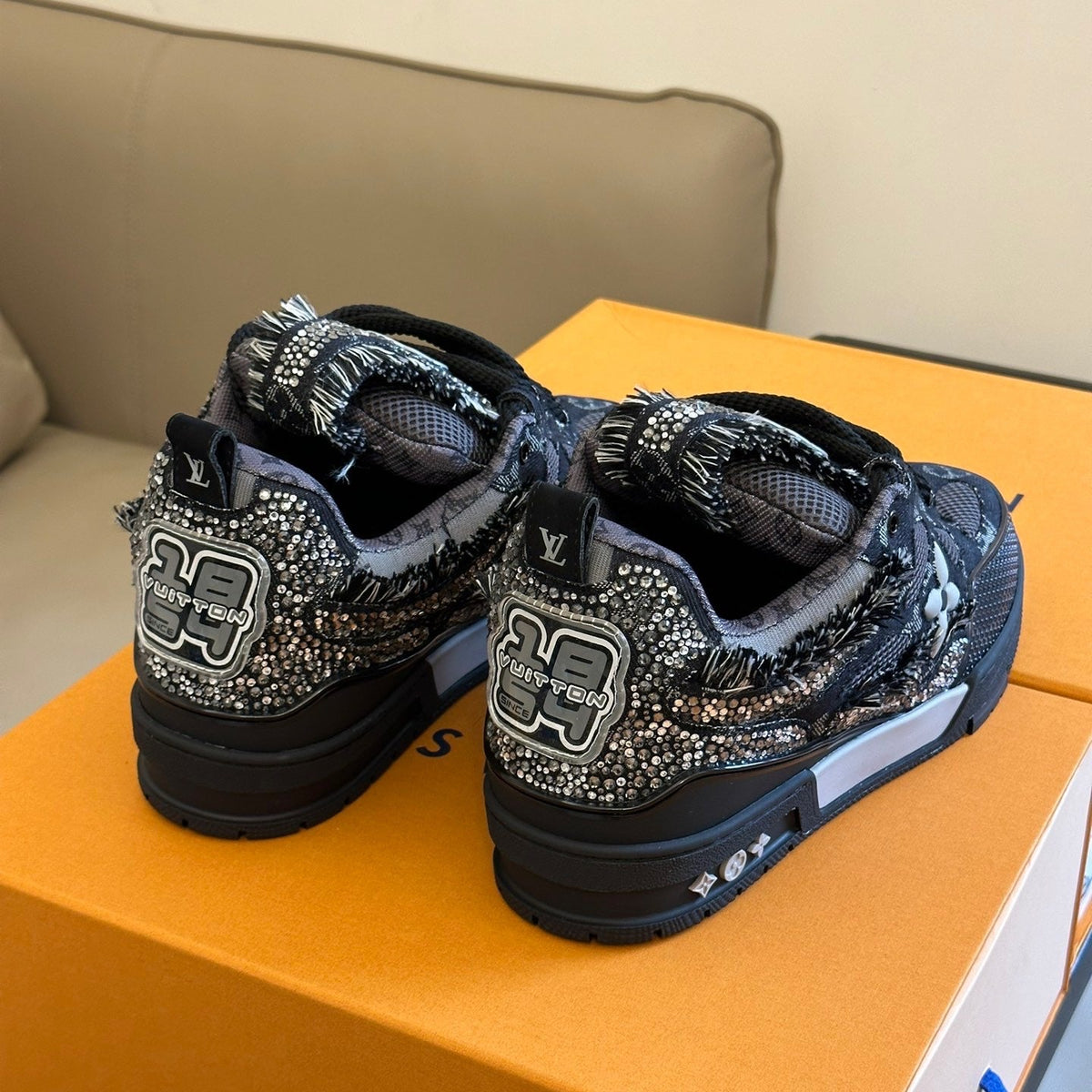 Louis Vuitton Shoes? Louis Vuitton Lou Trainers Comfortable Everyday Designer Shoes