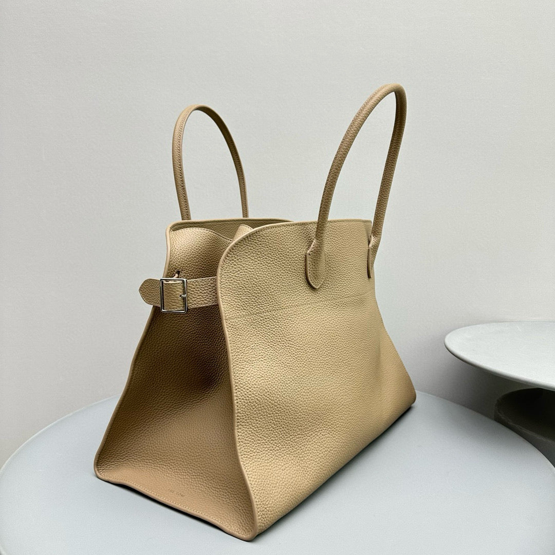 The Row Bags- The Row Margaux 17 Bag Luxury Designer Leather Handbag