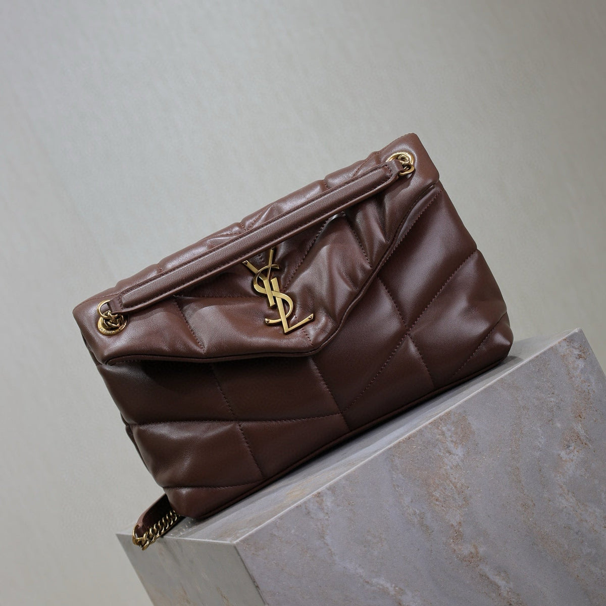 Saint Laurent Bags- Saint Laurent Loulou Puffer Small Bag Elegant Everyday Designer Handbag