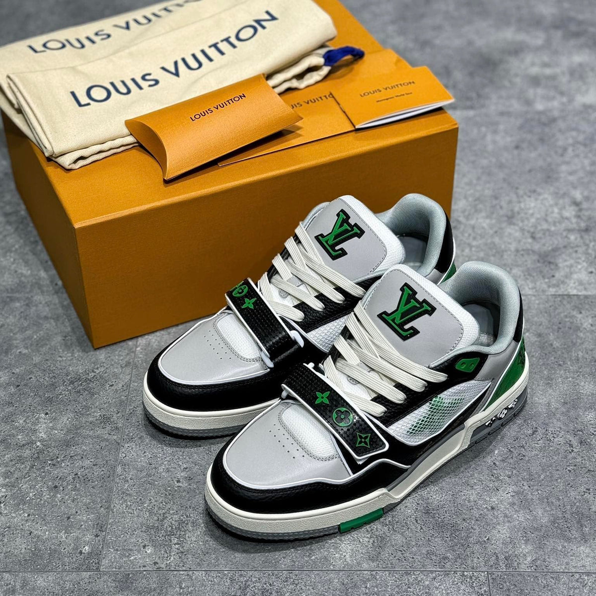 Louis Vuitton Shoes- Louis Vuitton Lou Trainers Premium Designer Casual Shoes