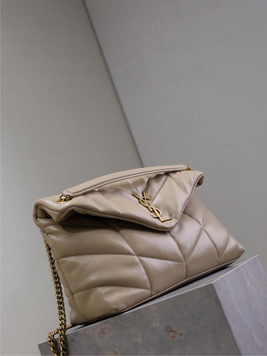 Saint Laurent Bags- Saint Laurent Loulou Medium Puffer Bag Premium Designer Shoulder Bag