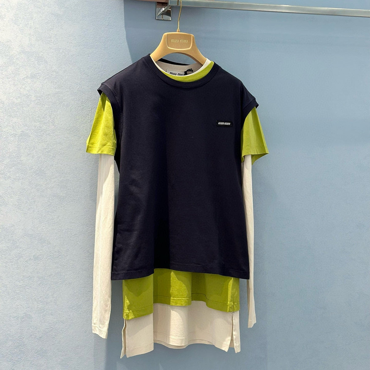 Tops- Miu M Top Premium Designer Casual Top