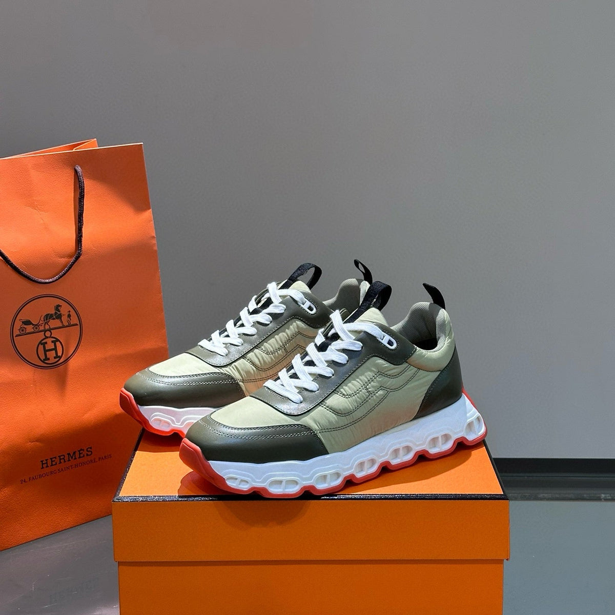 Shoes- Herm Impulse Sneaker Luxury Lifestyle Designer Footwear