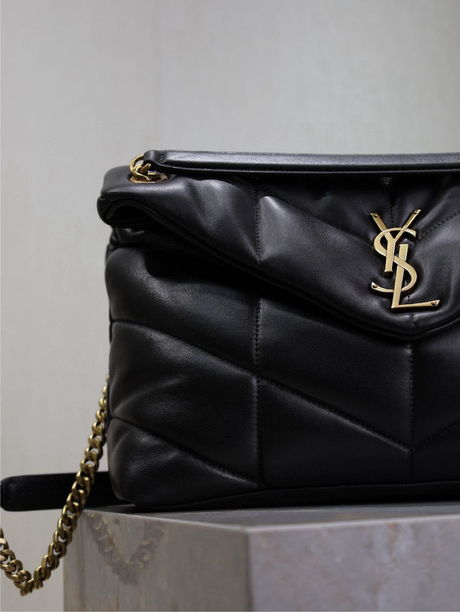 Saint Laurent Bags- Saint Laurent Loulou Medium Puffer Bag Elegant Everyday Designer Handbag