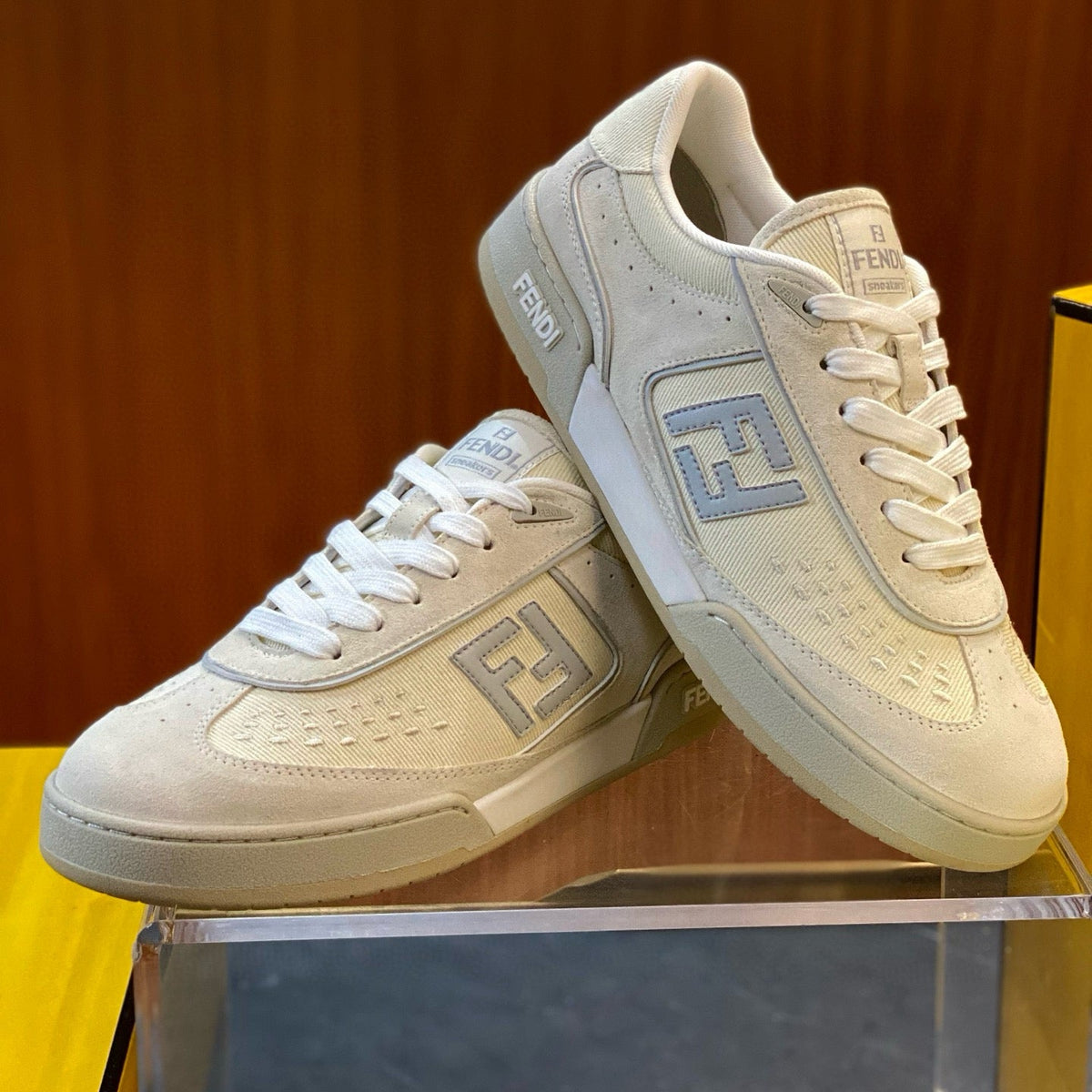 Shoes- Fen Match Sneaker Premium Designer Casual Shoes
