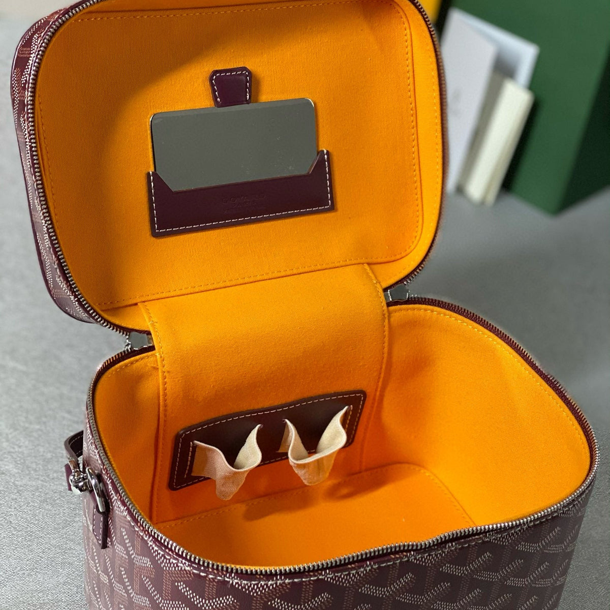 Accessories- Goya Muse Vanity Case Luxury Designer Fashion Accessory