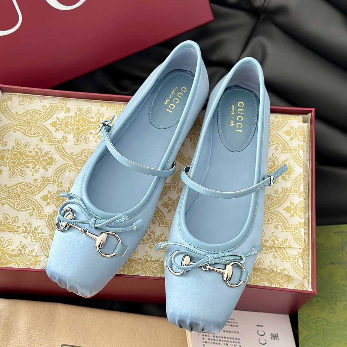 Gucci Shoes- Gucci Ballet Flats Comfortable Everyday Designer Shoes