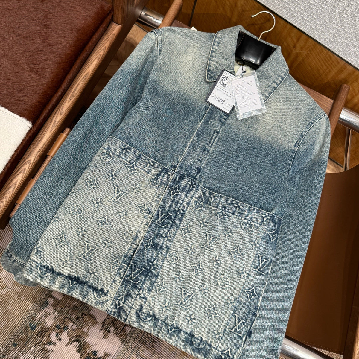 Louis Vuitton Jackets- Louis Vuitton Lou Denim Jacket Stylish Everyday Designer Outerwear