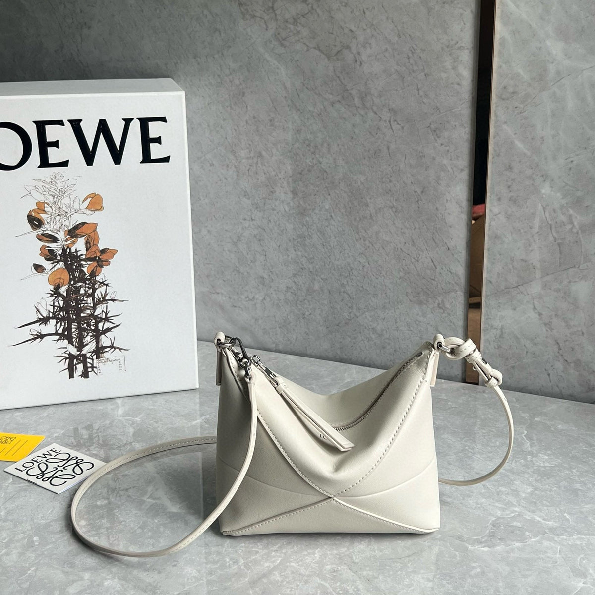 Bags- Loew Puzzle Fold Pouch Elegant Everyday Designer Handbag