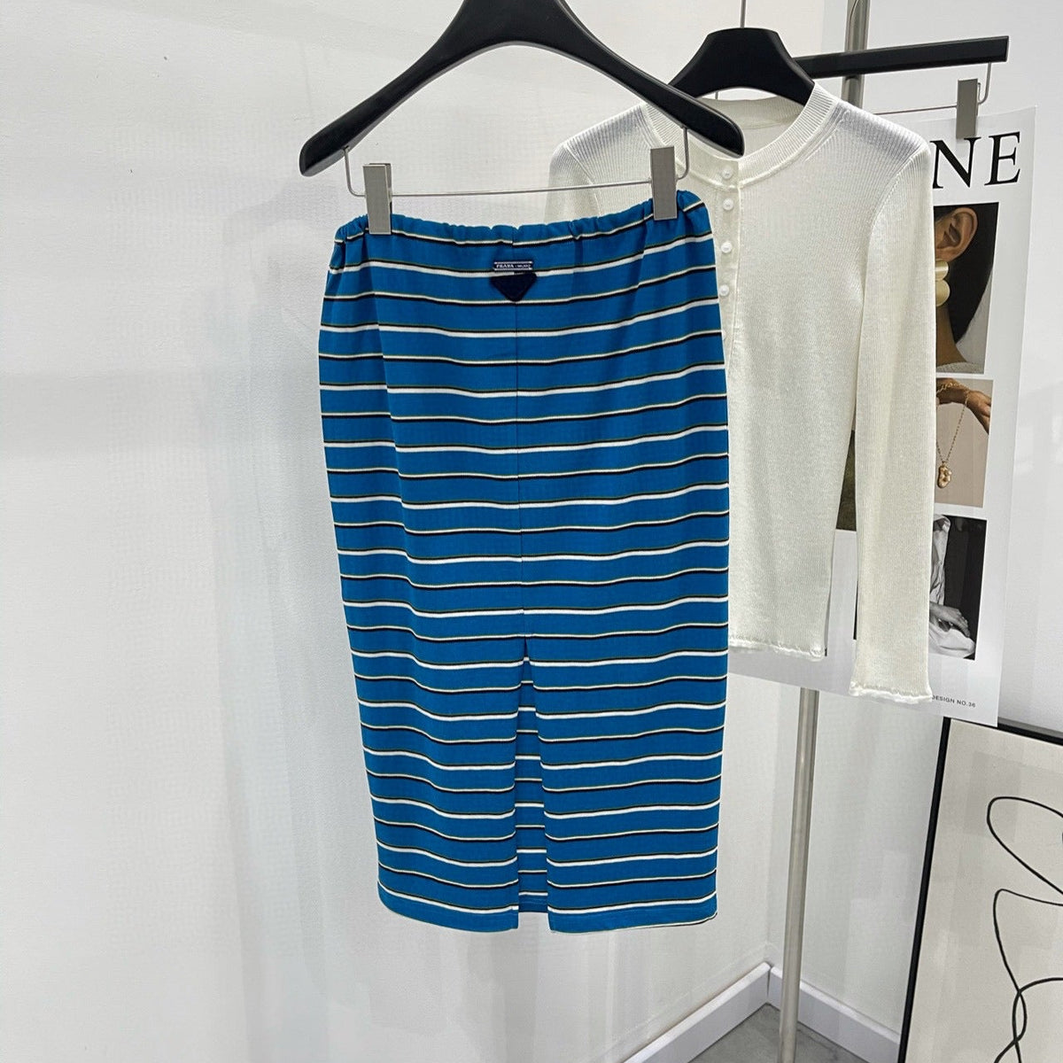 Skirts- Pd Skirt Elegant Designer Casual Skirt