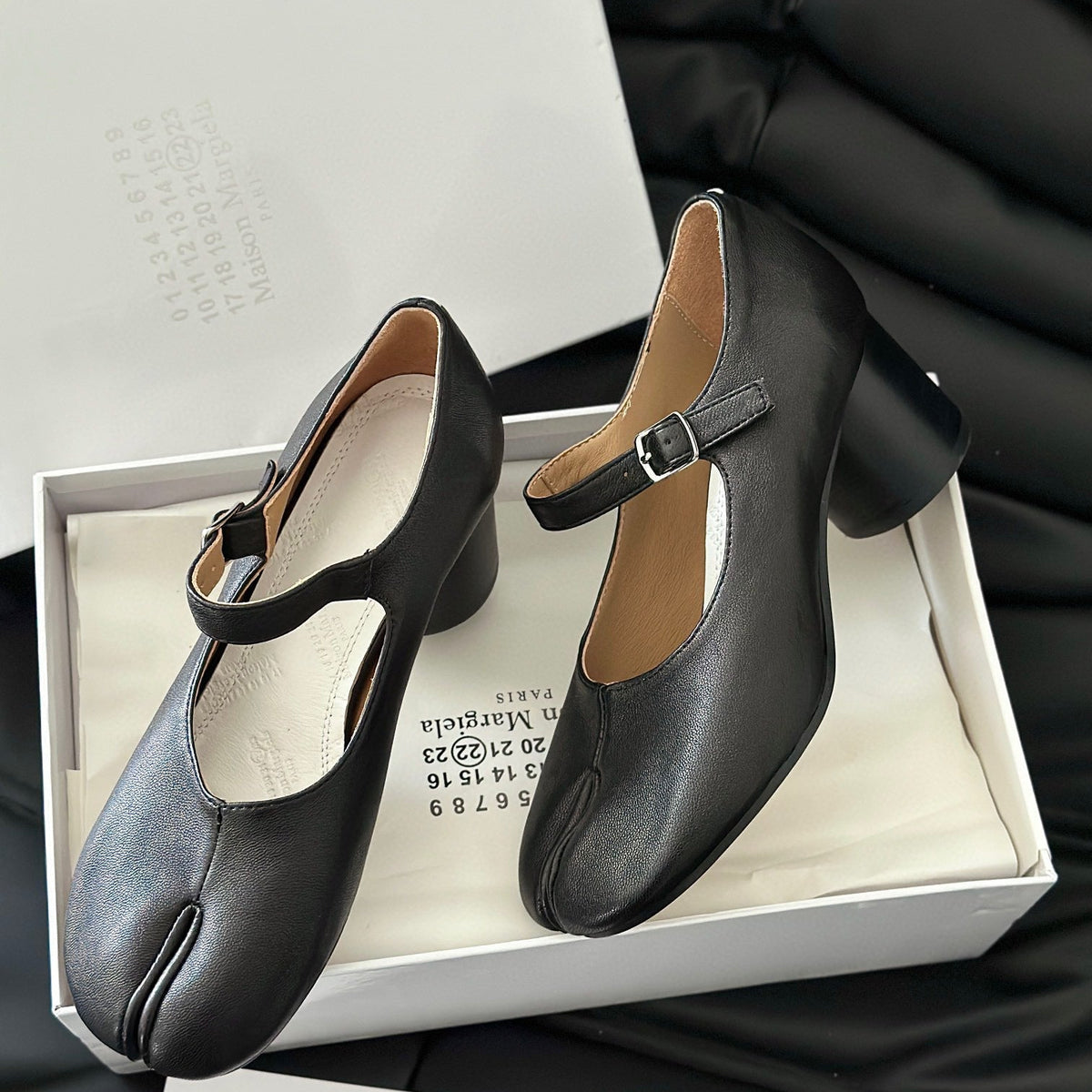 Shoes- Maison M Tabi Heels Comfortable Everyday Designer Shoes