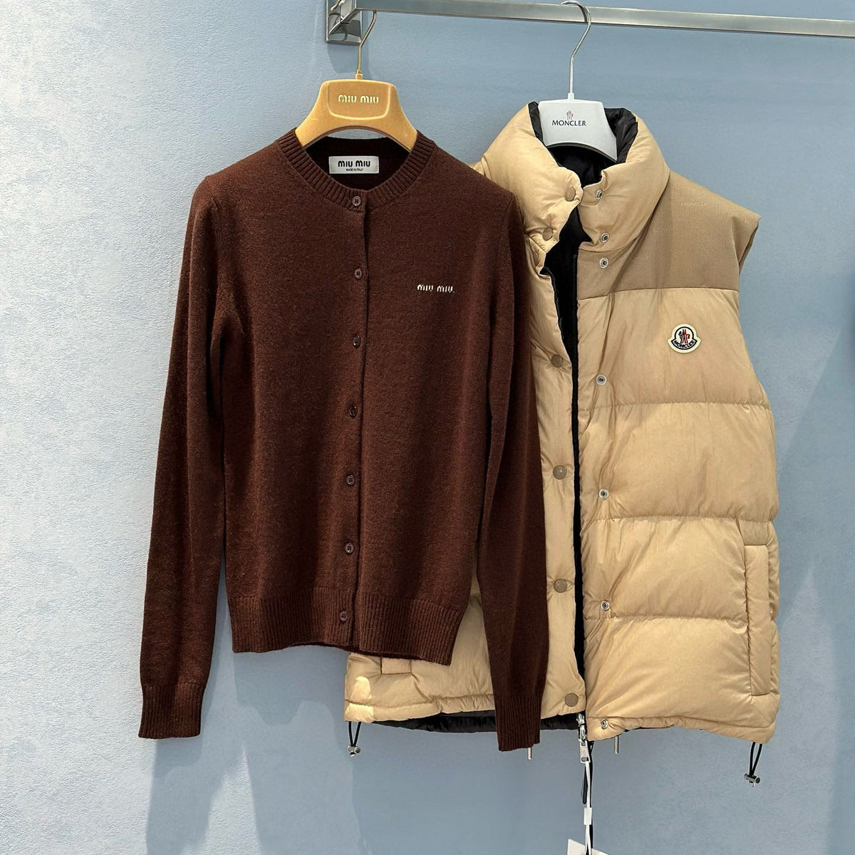 Sweaters- Miu M Cardigan Premium Casual Designer Knitwear