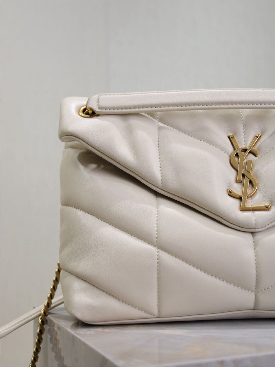 Saint Laurent Bags- Saint Laurent Loulou Medium Puffer Bag Luxury Designer Leather Handbag