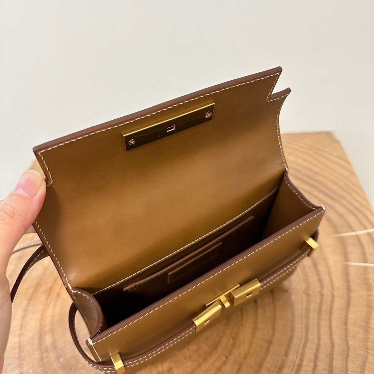 Saint Laurent Bags- Saint Laurent Manhattan Mini Crossbody Bag Luxury Designer Leather Handbag