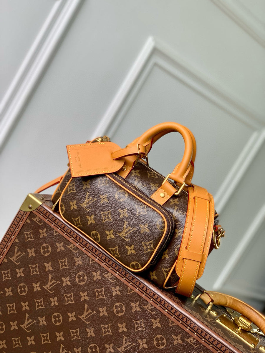 Louis Vuitton Bags- Louis Vuitton Lou Keepall 25 Cargo Bag Elegant Everyday Designer Handbag