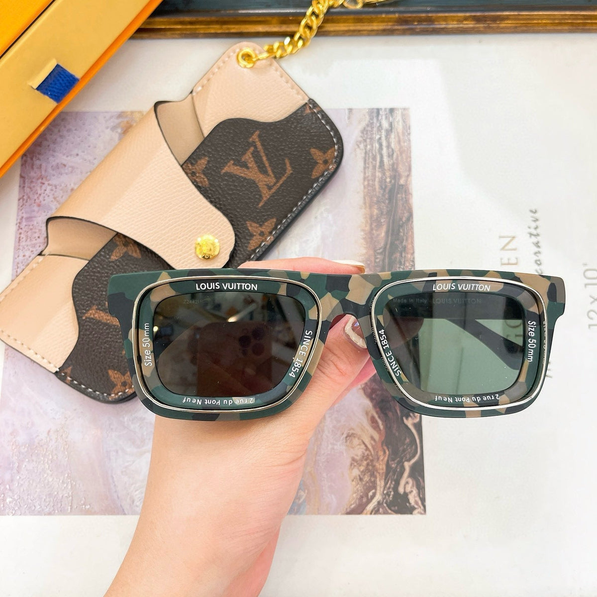 Louis Vuitton Sunglasses- Louis Vuitton Lou Sunglasses Luxury Designer UV Sunglasses
