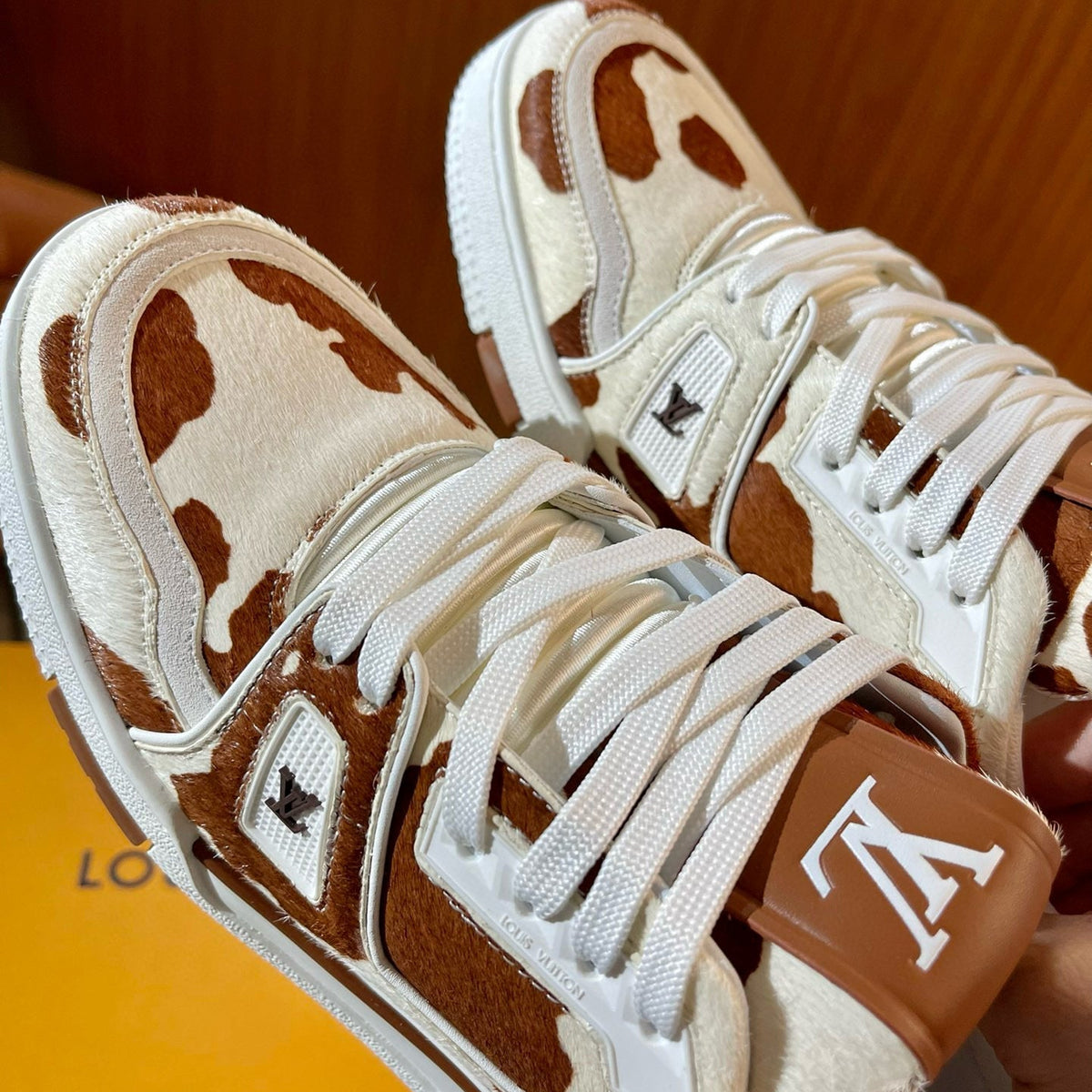 Louis Vuitton Shoes- Louis Vuitton Lou Trainers Comfortable Everyday Designer Shoes