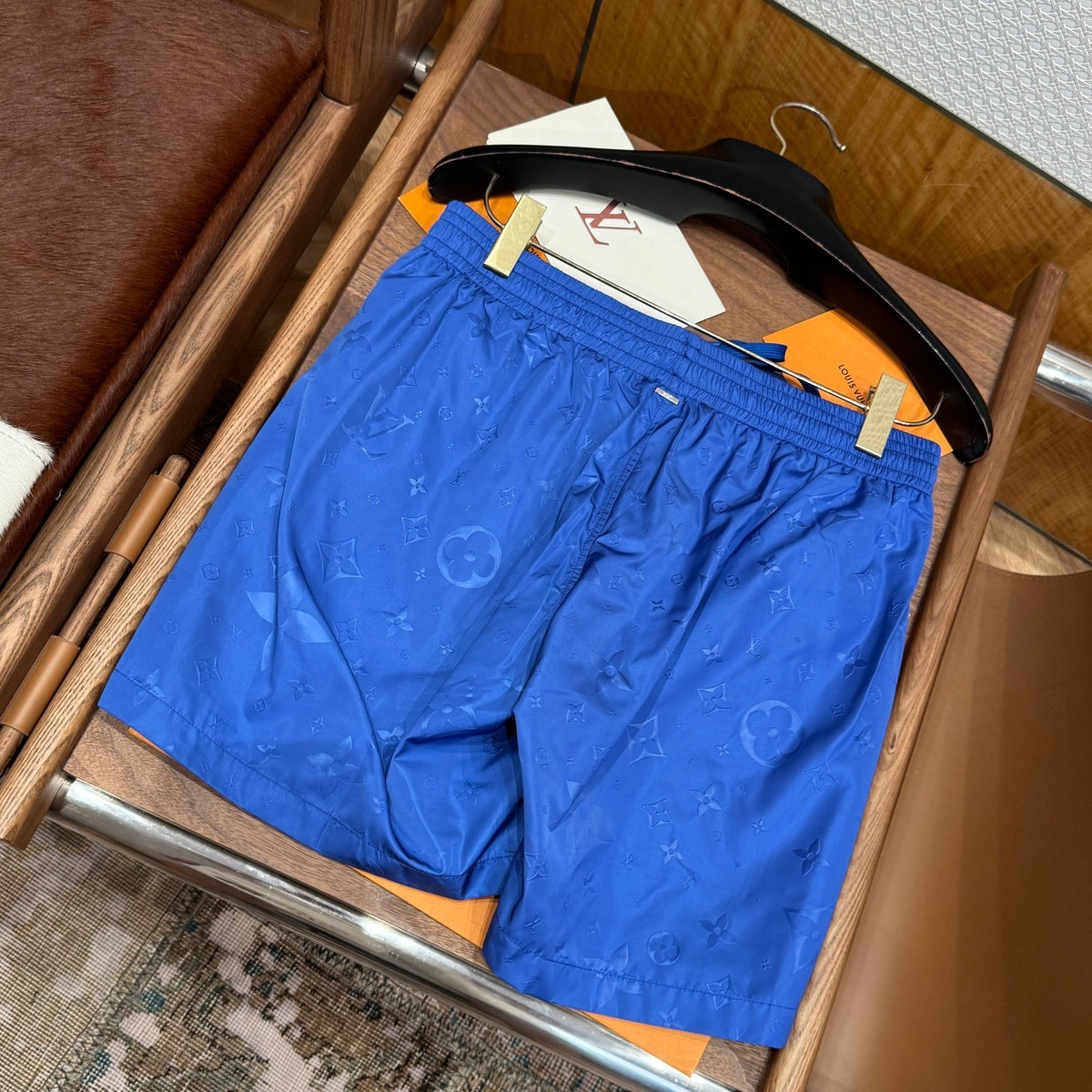 Louis Vuitton Shorts- Louis Vuitton Lou Shorts Premium Designer Casual Shorts