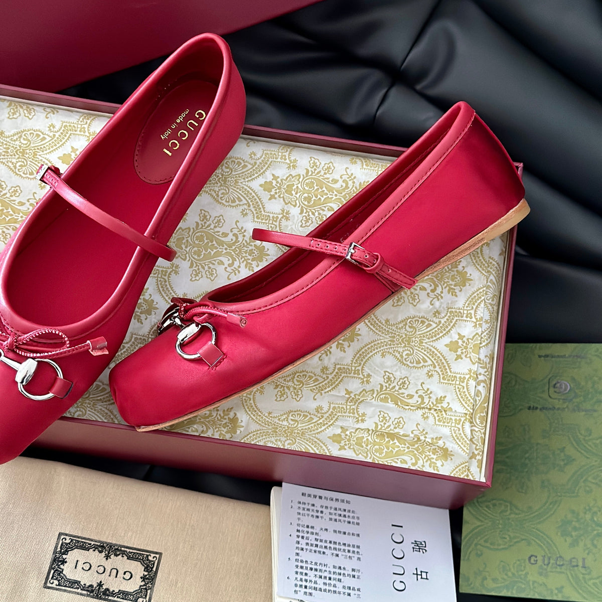 Gucci Shoes- Gucci Ballet Flats Comfortable Everyday Designer Shoes