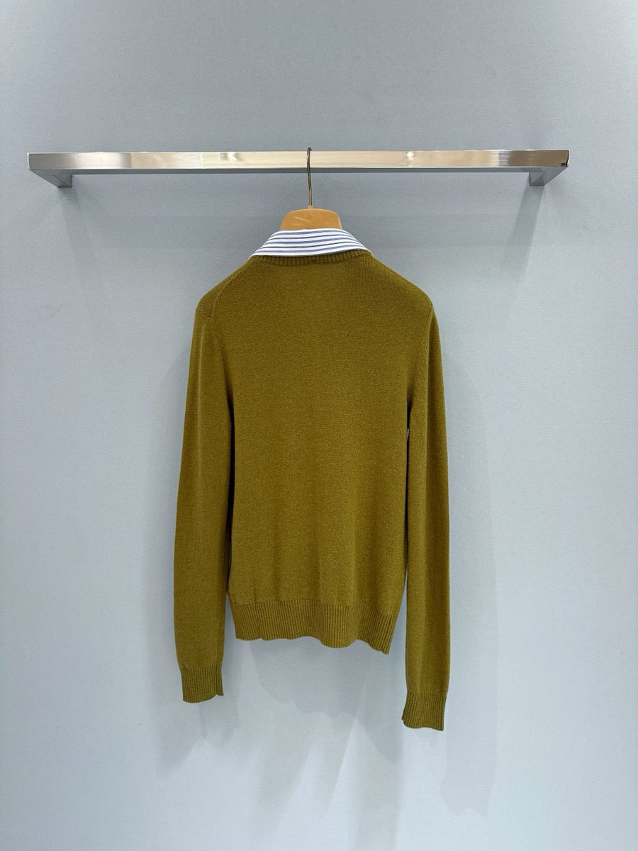 Sweaters? Miu M Cardigan Luxury Designer Knit Sweater