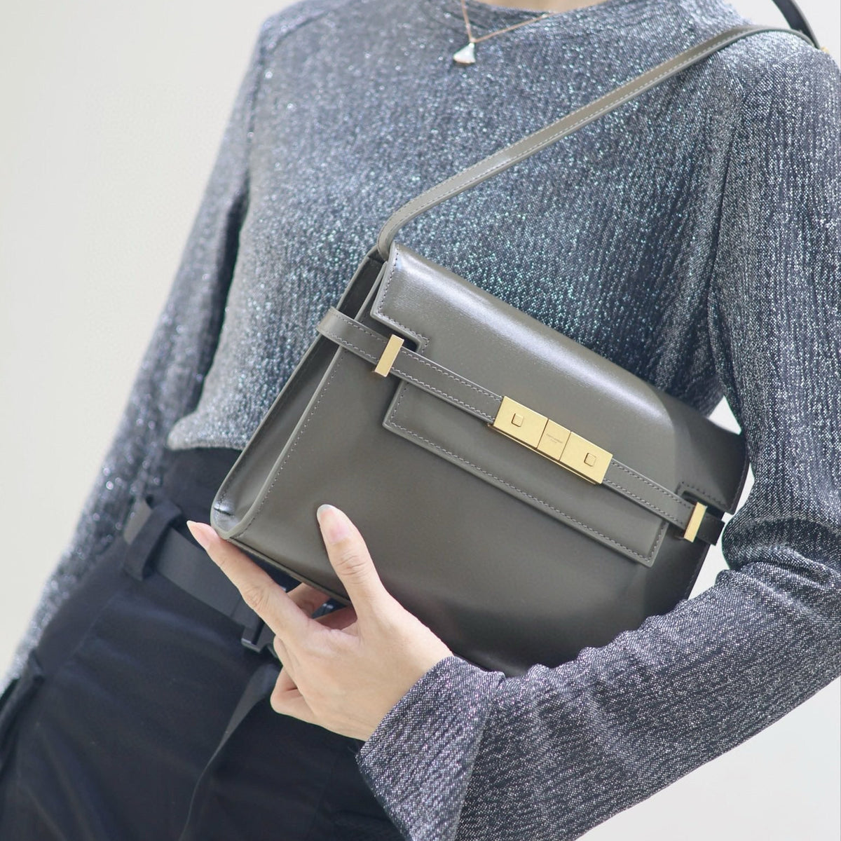 Saint Laurent Bags- Saint Laurent Manhattan Small Bag Elegant Everyday Designer Handbag