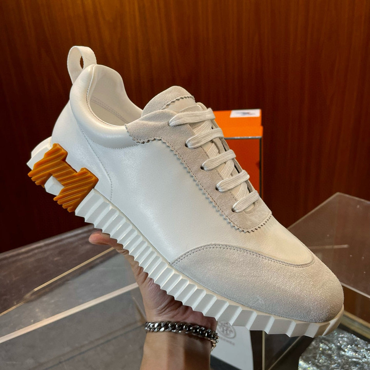 Shoes- Herm Bouncing Sneakers Comfortable Everyday Designer Shoes
