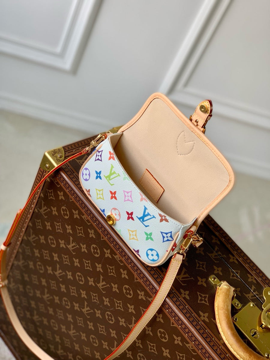 Louis Vuitton Bags- Louis Vuitton Lou x Murakami Nano Diane Bag Luxury Designer Leather Handbag