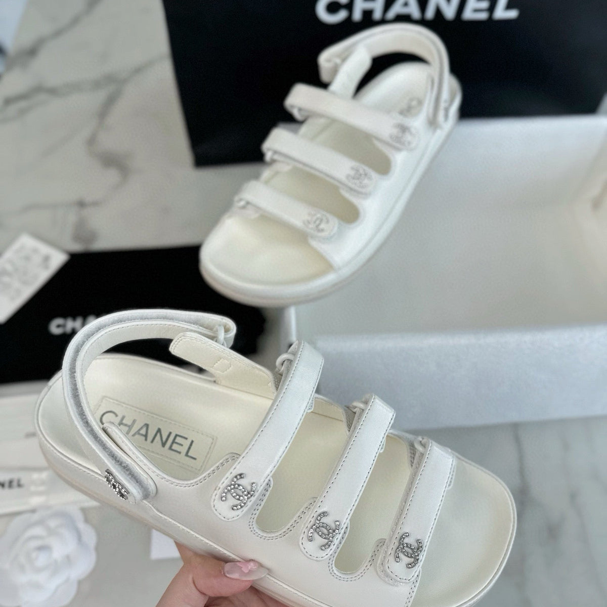 Chanel Shoes- Chanel Sandals Comfortable Everyday Designer Shoes