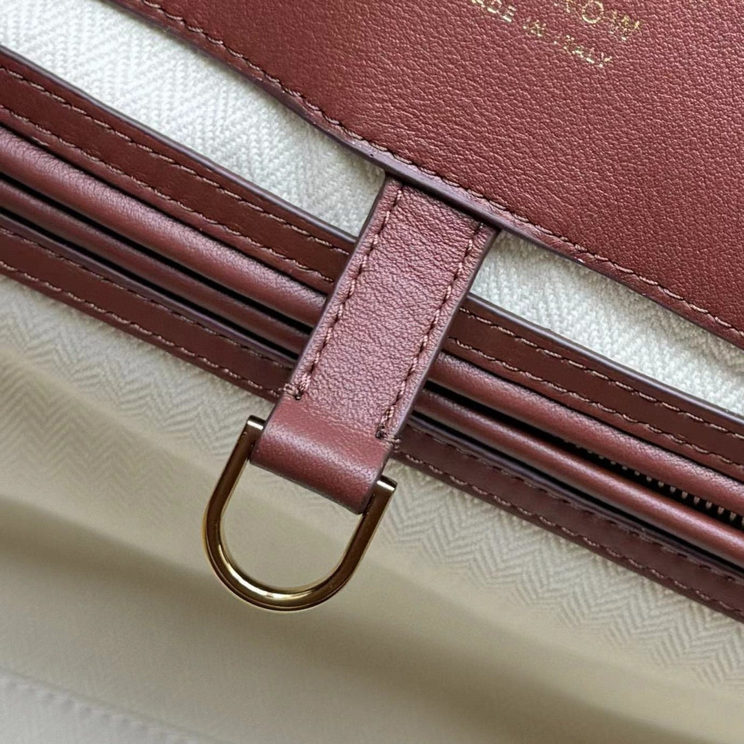 The Row Bags- The Row Margaux 17 Bag Luxury Designer Leather Handbag