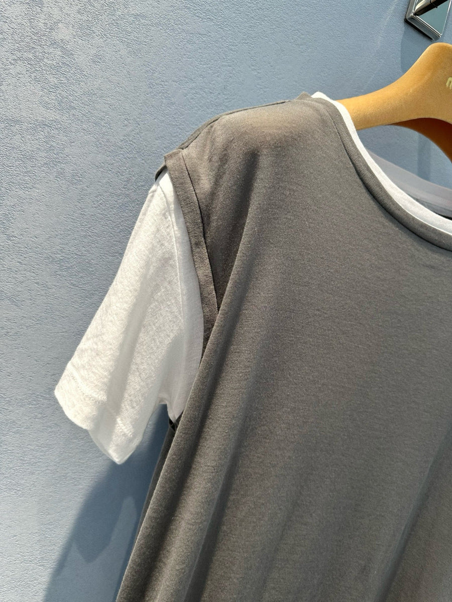 Tops- Miu M Top Elegant Everyday Designer Top