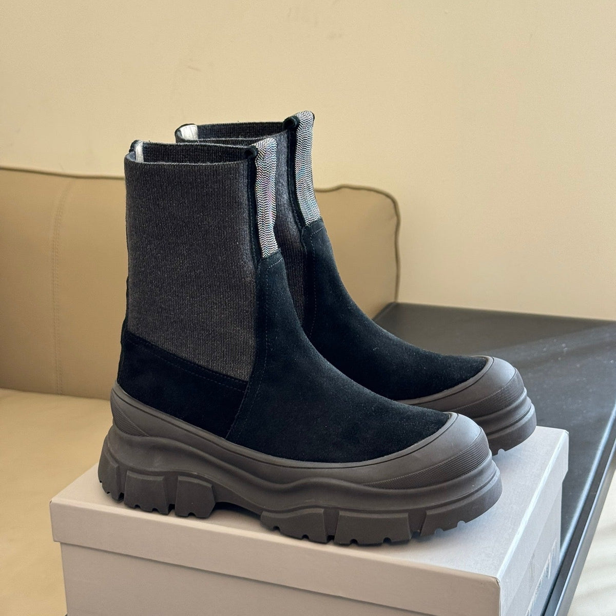 Shoes- Brunello C Boots Premium Designer Casual Shoes