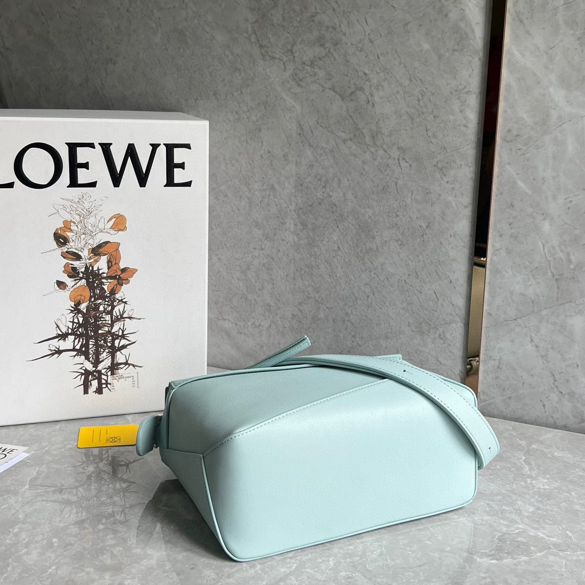 Bags- Loew Small Puzzle Edge Bag Luxury Designer Leather Handbag
