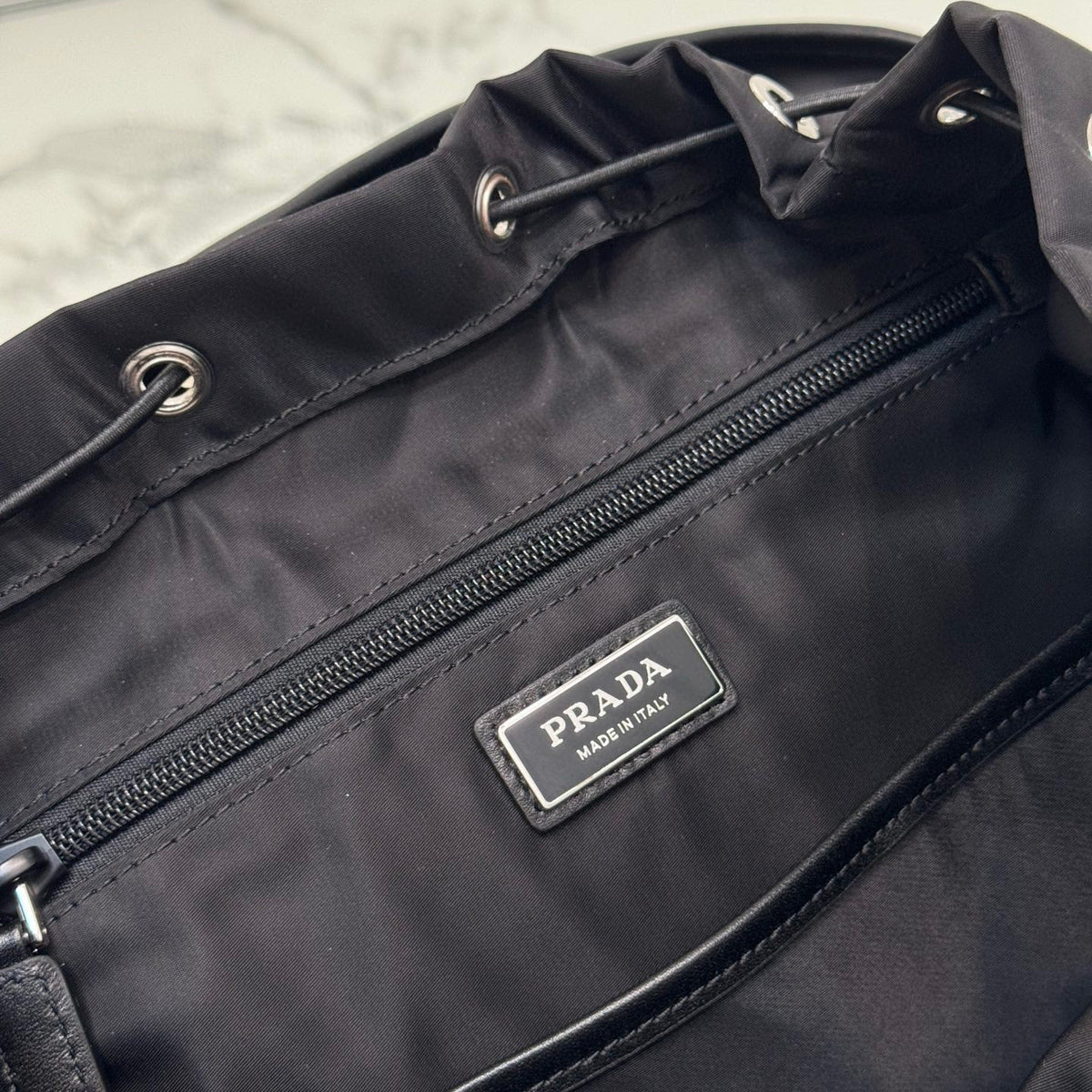 Bags- Pd Re-nylon Backpack Luxury Designer Leather Handbag