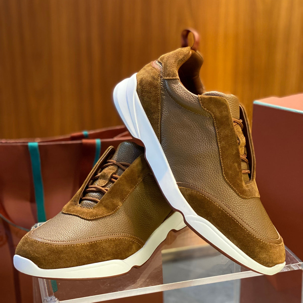 Shoes- Loro P Modular Walk Sneakers Premium Designer Casual Shoes