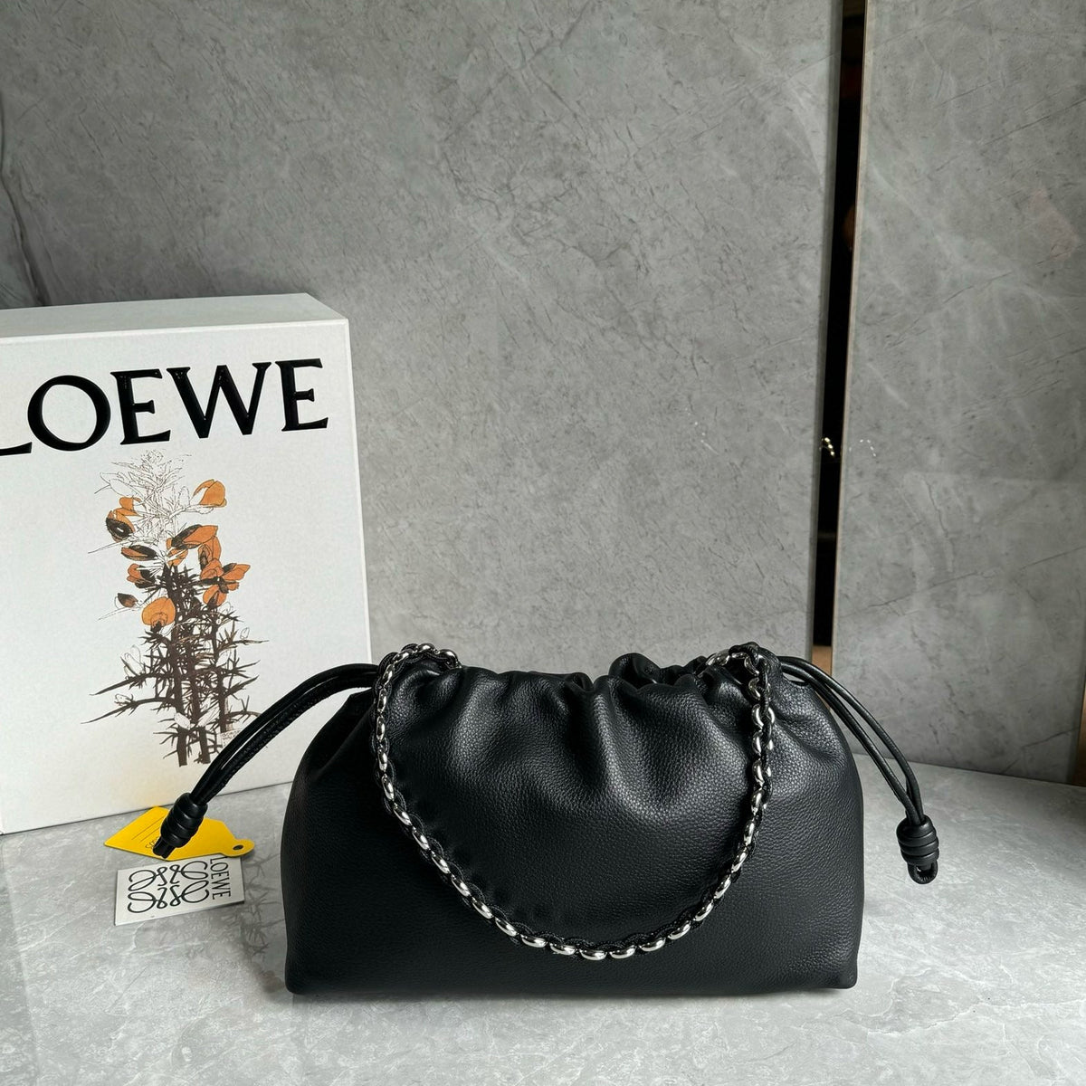 Bags- Loew Large Flamenco Bag Luxury Designer Leather Handbag