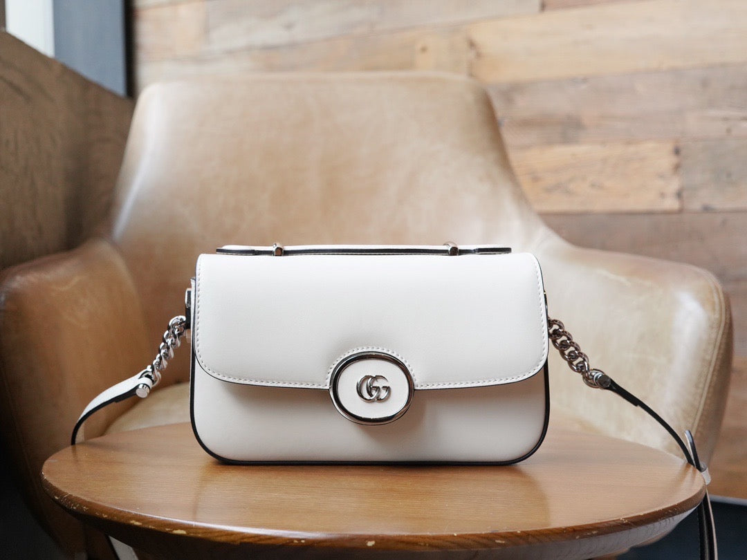Gucci Wallets- Gucci Petite Mini Shoulder Bag Premium Leather Designer Wallet