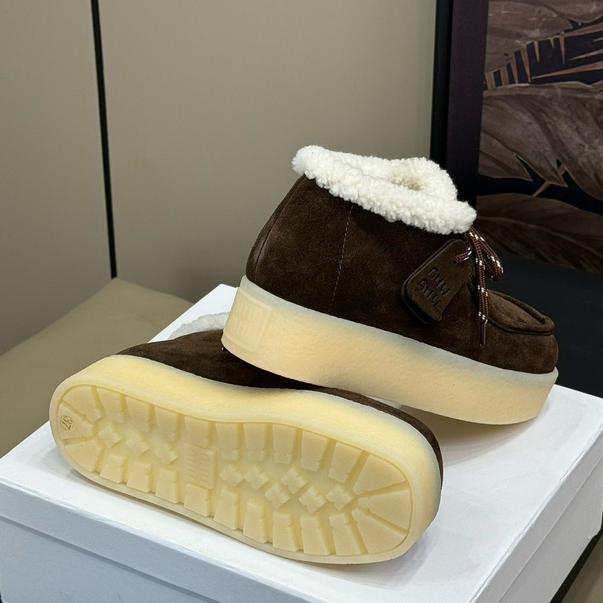 Shoes- Miu M Boots Luxury Lifestyle Designer Footwear