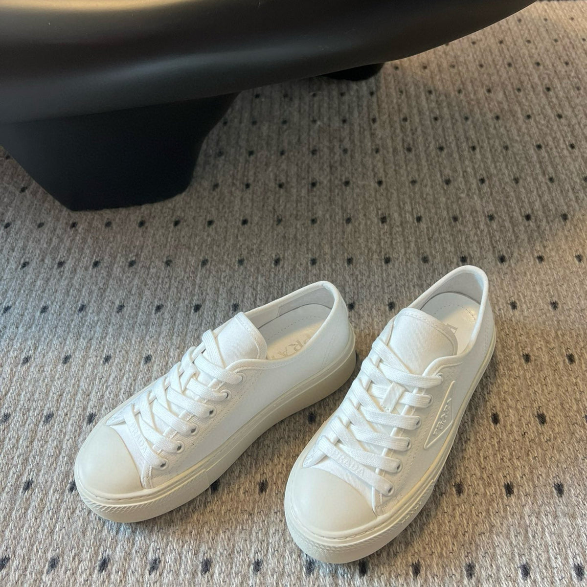 Shoes- Pd Fabric Sneakers Premium Designer Casual Shoes
