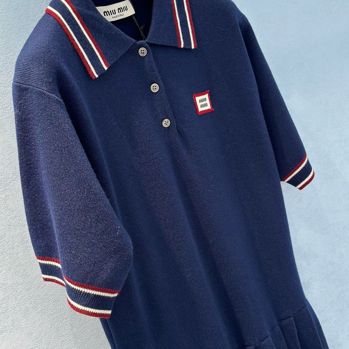 Polo Shirts- Miu M Polo Dress Premium Everyday Polo Shirt