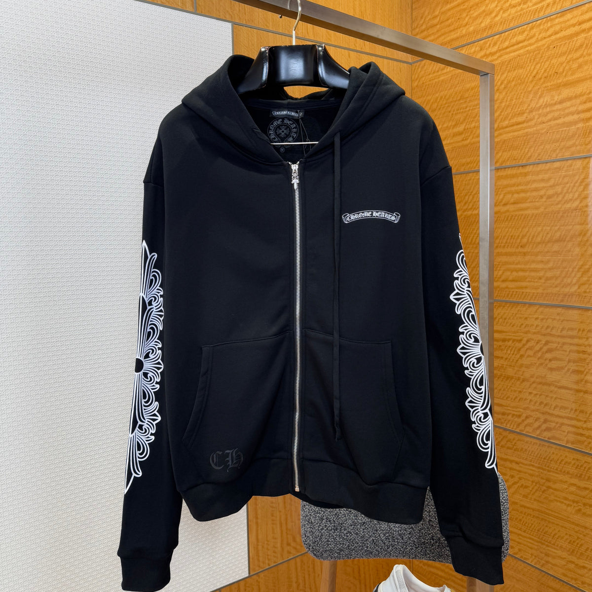 Hoodies? Chrome H Zip Hoodie Comfortable Luxury Streetwear Hoodie